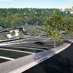 loteamento condomínio residencial vista ruas-3d maquete eletrônica realista